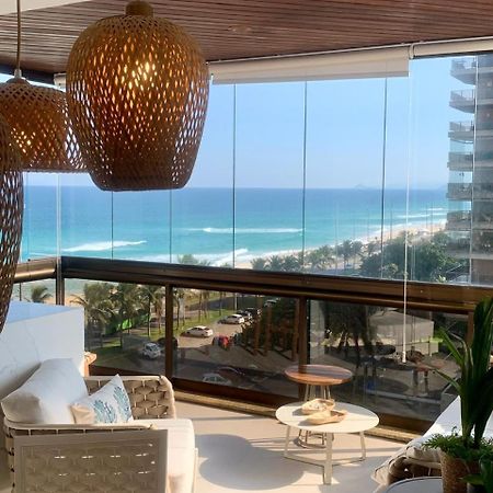 Lindo Apto No Melhor Lugar Da Barra Da Tijuca! Com Uma Vista De Tirar O Folego, Frente Para O Mar! Totalmente Equipado E Decorado Ao Lado Dos Melhores Hoteis E Quiosques Da Barra! Portaria 24H, Piscina, Sauna, Jacuzzi, Academia, Garagem, Wi-Fi, Lavan Rio de Janeiro Zewnętrze zdjęcie